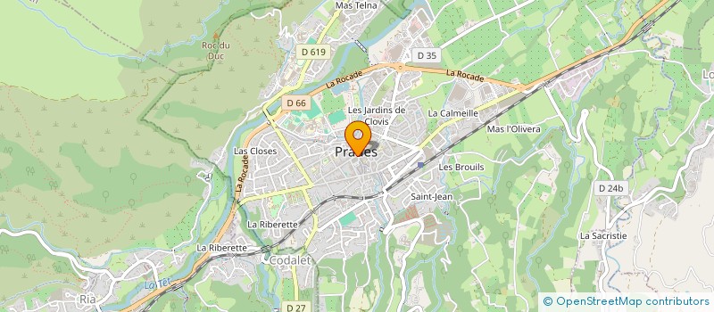 localisation de l'entreprise MONSIEUR MARCEL GOMEZ à CATLLAR