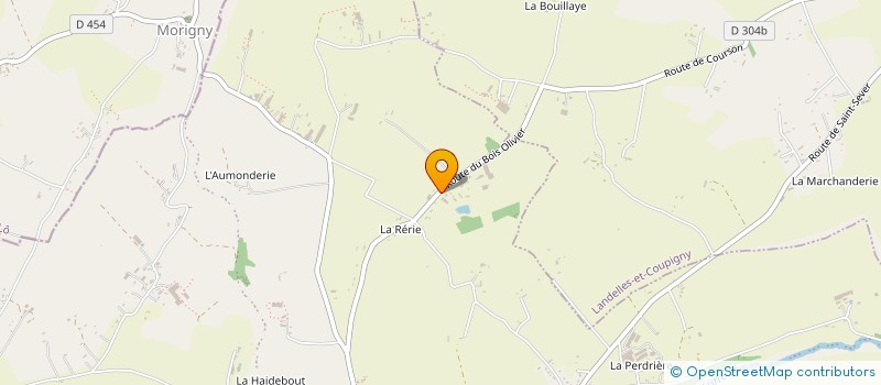 localisation de l'entreprise MONSIEUR MARCEL GOSSELIN à NOUES DE SIENNE