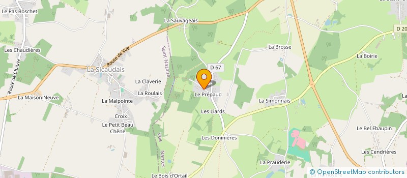 localisation de l'entreprise MONSIEUR MARCEL GOUARD à VUE