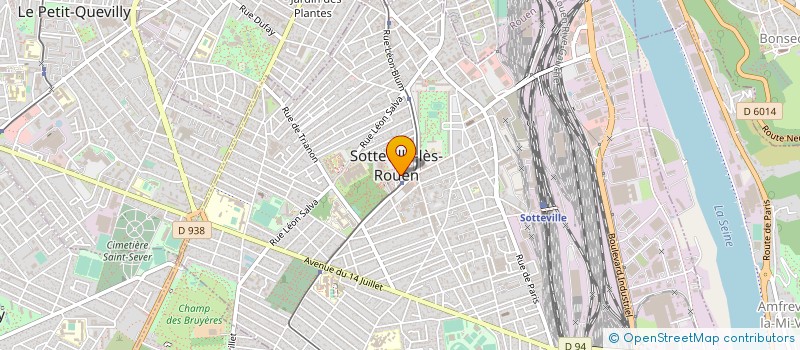 localisation de l'entreprise MONSIEUR MARCEL GOUSSANDIER à SOTTEVILLE-LES-ROUEN