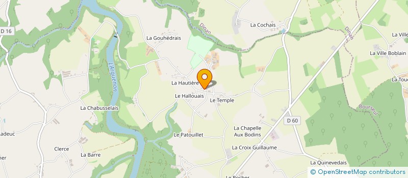 localisation de l'entreprise MONSIEUR MARCEL GOUYA à JUGON-LES-LACS