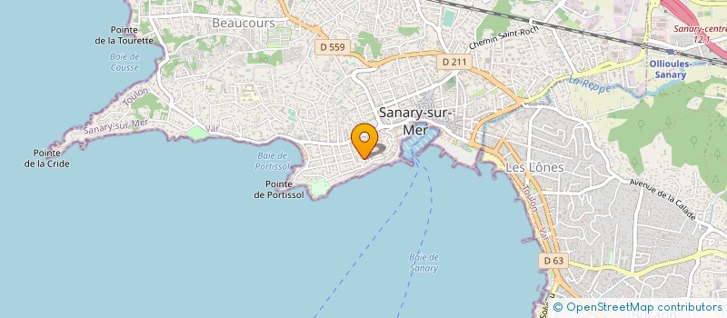 localisation de l'entreprise MONSIEUR MARCEL GRAZIAN à SANARY-SUR-MER