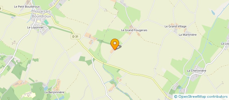 localisation de l'entreprise MONSIEUR MARCEL GRISON  SAINT-SULPICE-EN-PAREDS