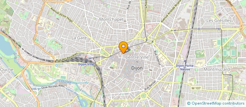 localisation de l'entreprise MONSIEUR MARCEL GRUN à DIJON