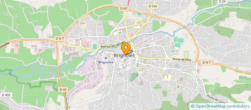 localisation de l'entreprise MONSIEUR MARCEL GUALCO à BRIGNOLES