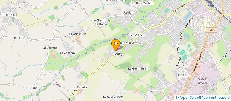 localisation de l'entreprise MONSIEUR MARCEL GUEMENE à FLERS