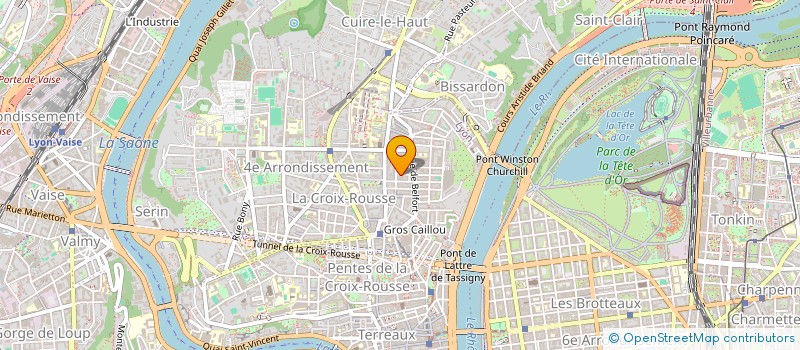 localisation de l'entreprise MONSIEUR MARCEL GUERRAZ  LYON