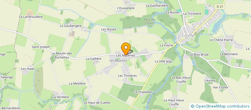 localisation de l'entreprise MONSIEUR MARCEL GUIET  COUFFE