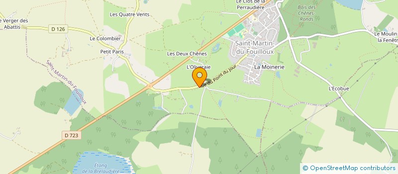 localisation de l'entreprise MONSIEUR MARCEL GUIFFAULT  SAINT-GEORGES-SUR-LOIRE