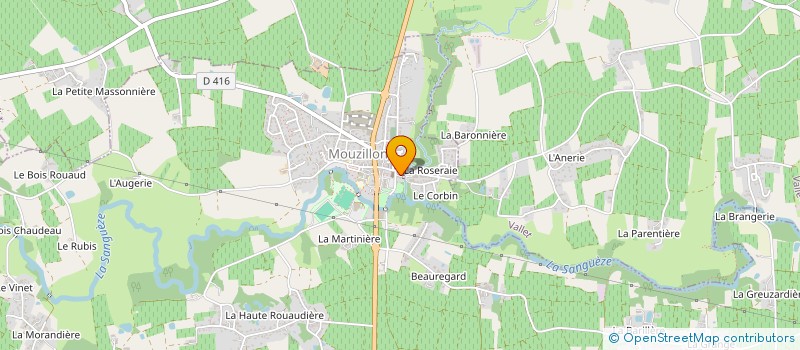 localisation de l'entreprise MONSIEUR MARCEL GUILBAUD  MOUZILLON