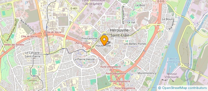 localisation de l'entreprise MONSIEUR MARCEL GUILLAUME à HEROUVILLE-SAINT-CLAIR