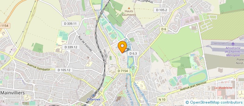 localisation de l'entreprise MONSIEUR MARCEL GUILLEMIN à CHARTRES