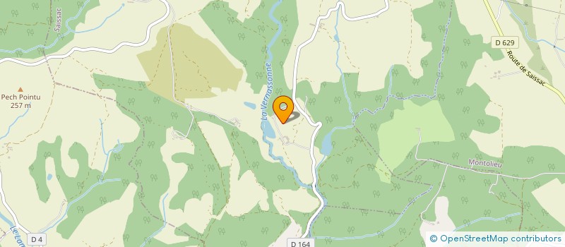 localisation de l'entreprise MONSIEUR MARCEL GUIRAUD  VILLEMAGNE