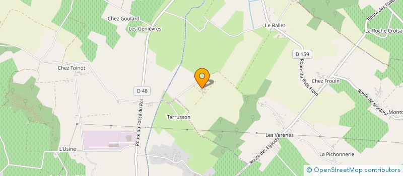 localisation de l'entreprise MONSIEUR MARCEL GUITTON à MERIGNAC