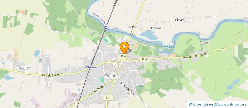 localisation de l'entreprise MONSIEUR MARCEL HARDY à CHABRIS