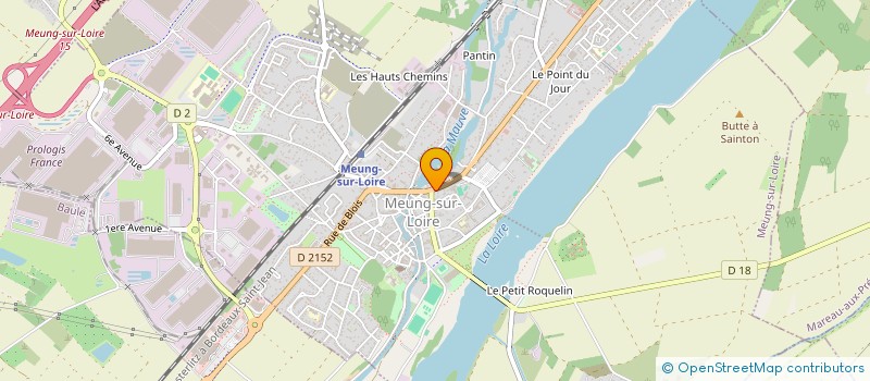 localisation de l'entreprise MONSIEUR MARCEL HARI  MEUNG-SUR-LOIRE