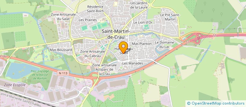 localisation de l'entreprise MONSIEUR MARCEL HAUTH à SAINT-MARTIN-DE-CRAU