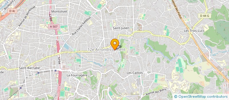 localisation de l'entreprise MONSIEUR MARCEL HEFTMAN à MARSEILLE 12
