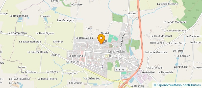 localisation de l'entreprise MONSIEUR MARCEL HELBERT à SAINT-AUBIN-D'AUBIGNE