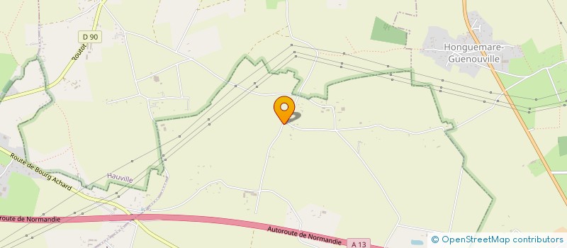 localisation de l'entreprise MONSIEUR MARCEL HOMO  FLANCOURT-CRESCY-EN-ROUMOIS