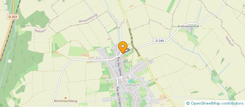 localisation de l'entreprise MONSIEUR MARCEL HOUFEL  SEEBACH