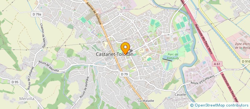 localisation de l'entreprise MONSIEUR MARCEL HOUSSIER à CASTANET TOLOSAN