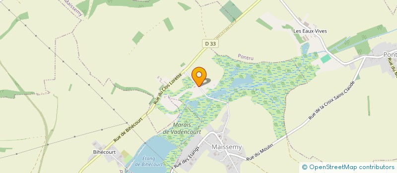 localisation de l'entreprise MONSIEUR MARCEL HOUSSIN  MAISSEMY