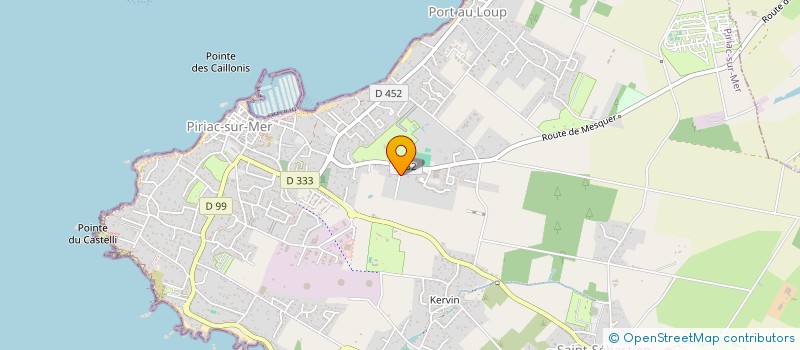 localisation de l'entreprise MONSIEUR MARCEL HUARD  PIRIAC-SUR-MER