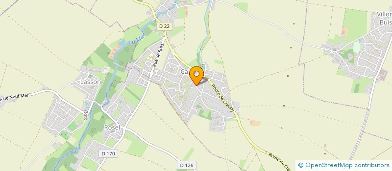 localisation de l'entreprise MONSIEUR MARCEL HUE à EPRON