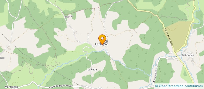 localisation de l'entreprise MONSIEUR MARCEL HUGONY à GREZES