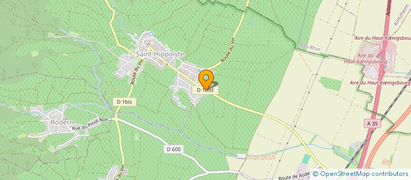 localisation de l'entreprise MONSIEUR MARCEL HUMBRECHT  SAINT-HIPPOLYTE