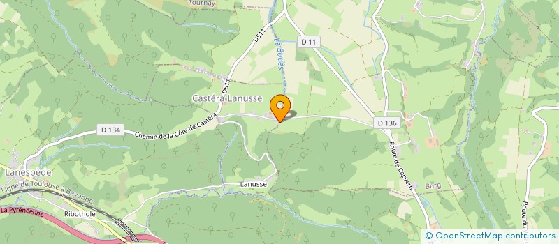 localisation de l'entreprise MONSIEUR MARCEL JACOMET  RICAUD