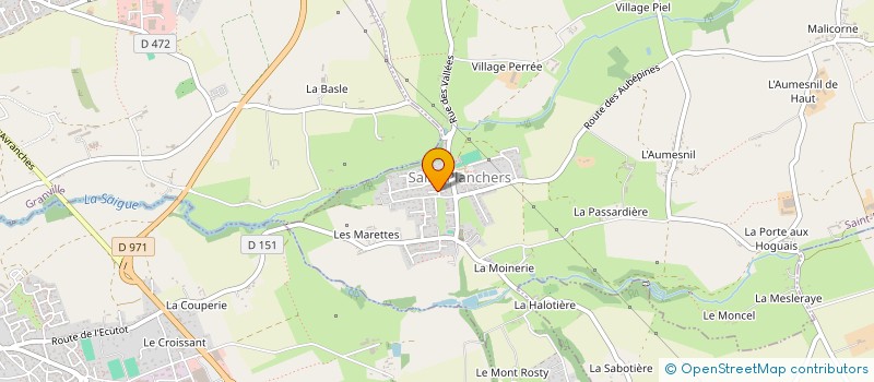 localisation de l'entreprise MONSIEUR MARCEL JACQUOT  SAINT-PLANCHERS