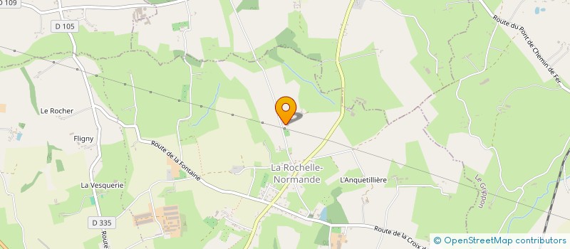 localisation de l'entreprise MONSIEUR MARCEL JANOT  SARTILLY-BAIE-BOCAGE