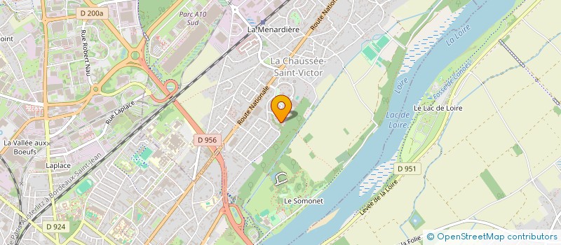 localisation de l'entreprise MONSIEUR MARCEL JANVIER  LA CHAUSSEE-SAINT-VICTOR