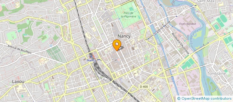 localisation de l'entreprise MONSIEUR MARCEL JOLY à NANCY