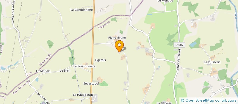 localisation de l'entreprise MONSIEUR MARCEL JOUAN à AMBRIERES-LES-VALLEES