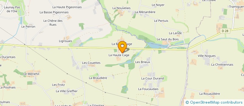 localisation de l'entreprise MONSIEUR MARCEL JOUAN  ROMILLE