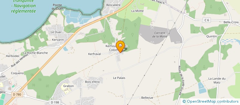 localisation de l'entreprise MONSIEUR MARCEL JOUANNO à SARZEAU