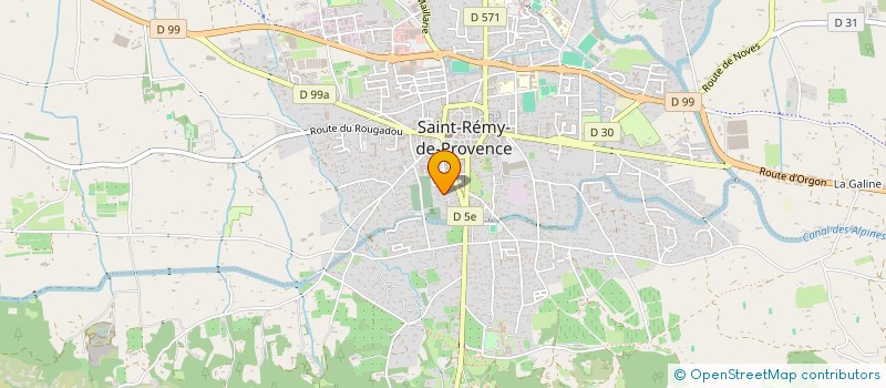 localisation de l'entreprise MONSIEUR MARCEL JOURDAN  SAINT-REMY-DE-PROVENCE