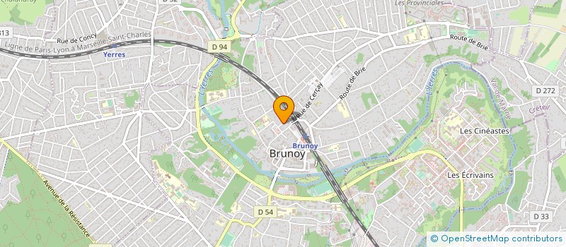 localisation de l'entreprise MONSIEUR MARCEL JOURNET à BRUNOY