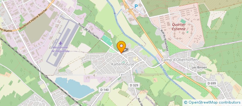 localisation de l'entreprise MONSIEUR MARCEL JUND  KURTZENHOUSE