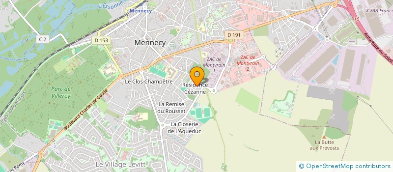 localisation de l'entreprise MONSIEUR MARCEL KAHIMBI à MENNECY