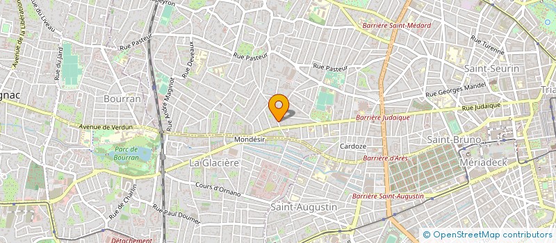 localisation de l'entreprise MONSIEUR MARCEL KAPFER  BORDEAUX