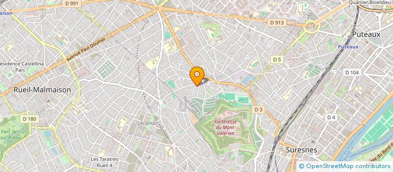 localisation de l'entreprise MONSIEUR MARCEL KHALIFE  NANTERRE