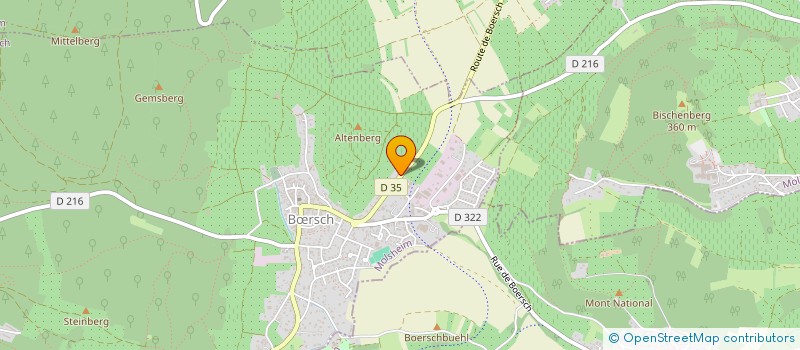 localisation de l'entreprise MONSIEUR MARCEL KIENTZI  BRSCH