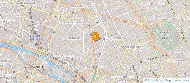 localisation de l'entreprise MONSIEUR MARCEL KRIEF  PARIS