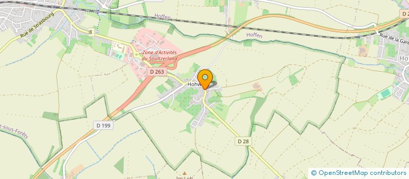 localisation de l'entreprise MONSIEUR MARCEL KUBLER  MEMMELSHOFFEN