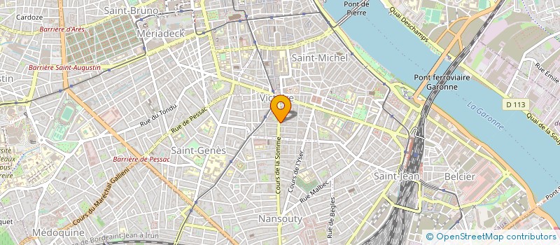localisation de l'entreprise MONSIEUR MARCEL LABARRIERE à BORDEAUX
