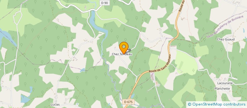 localisation de l'entreprise MONSIEUR MARCEL LACOTTE  SOUDAT